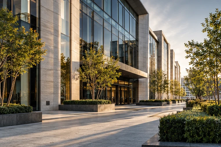 Modern commercial property